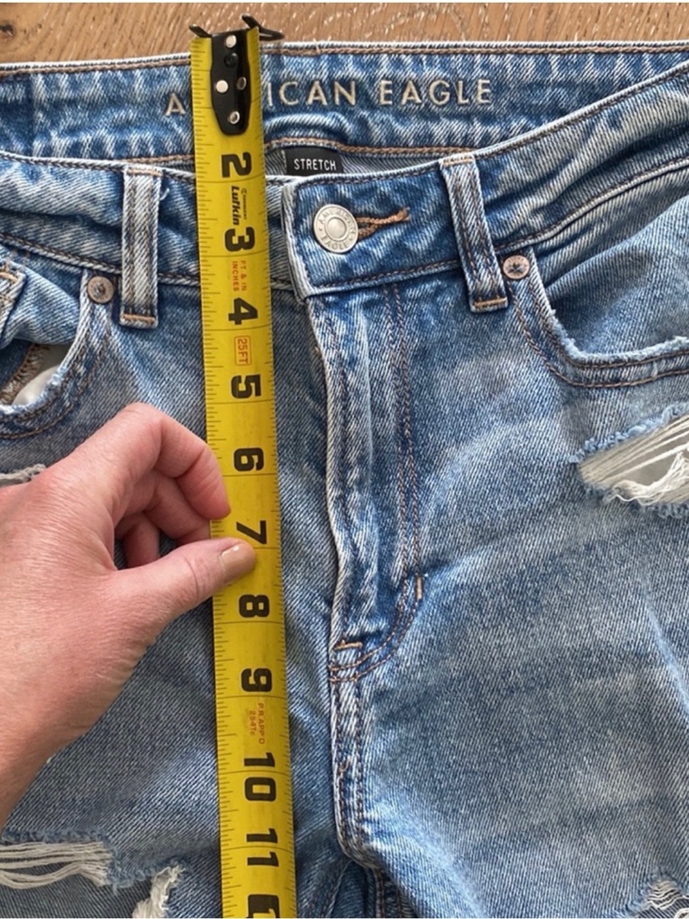 American Eagle Mom Jean (2) NWOT - Picture 8 of 10